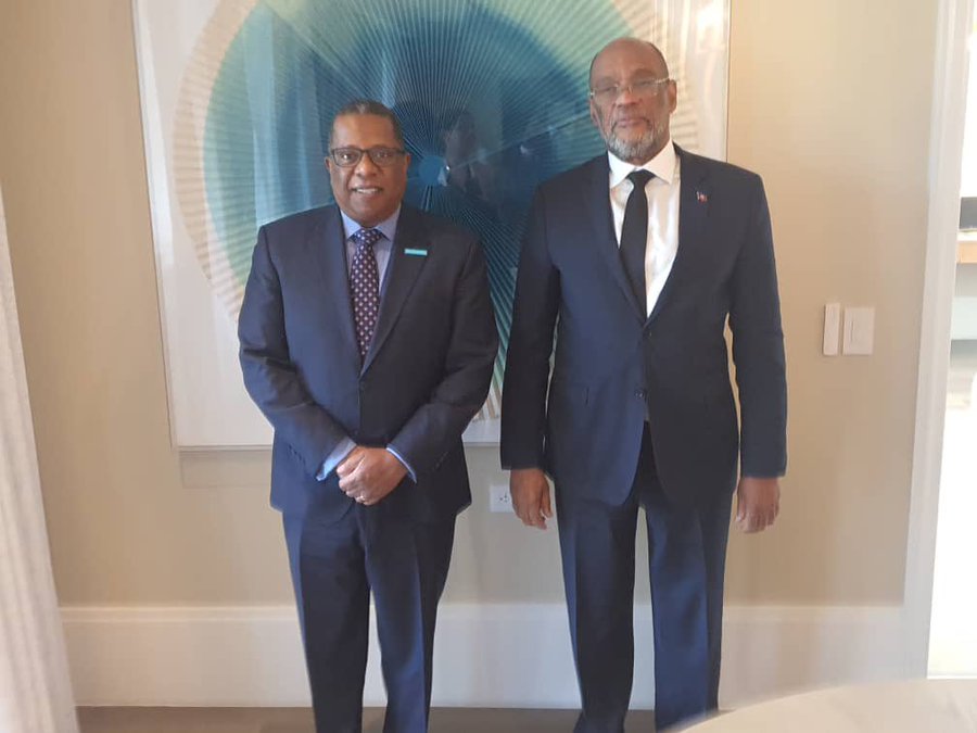 Ariel Henry participe à la 44e rencontre des chefs de gouvernement de la CARICOM